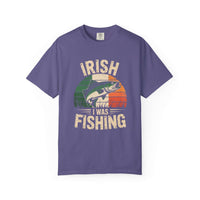 Irish I Was Fishing T-shirt | Fishing Graphic, Irish Flag Trout Design