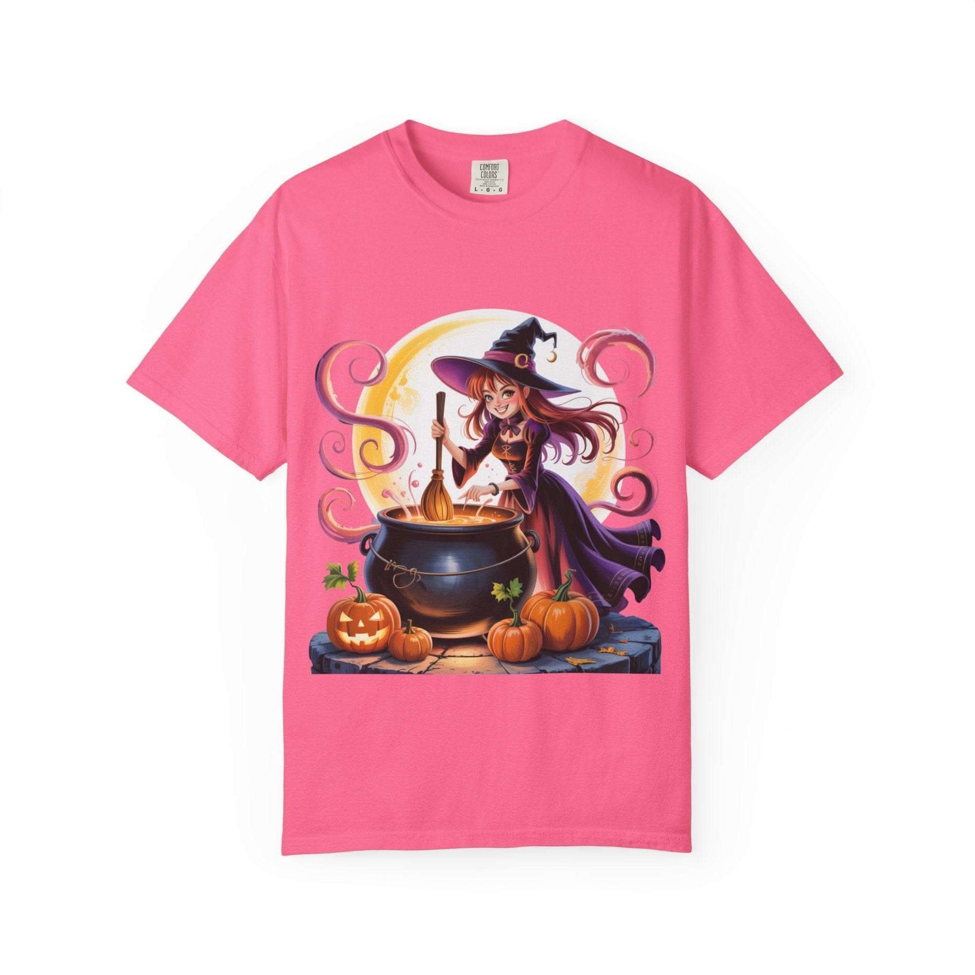Anime Halloween Witch T-shirt