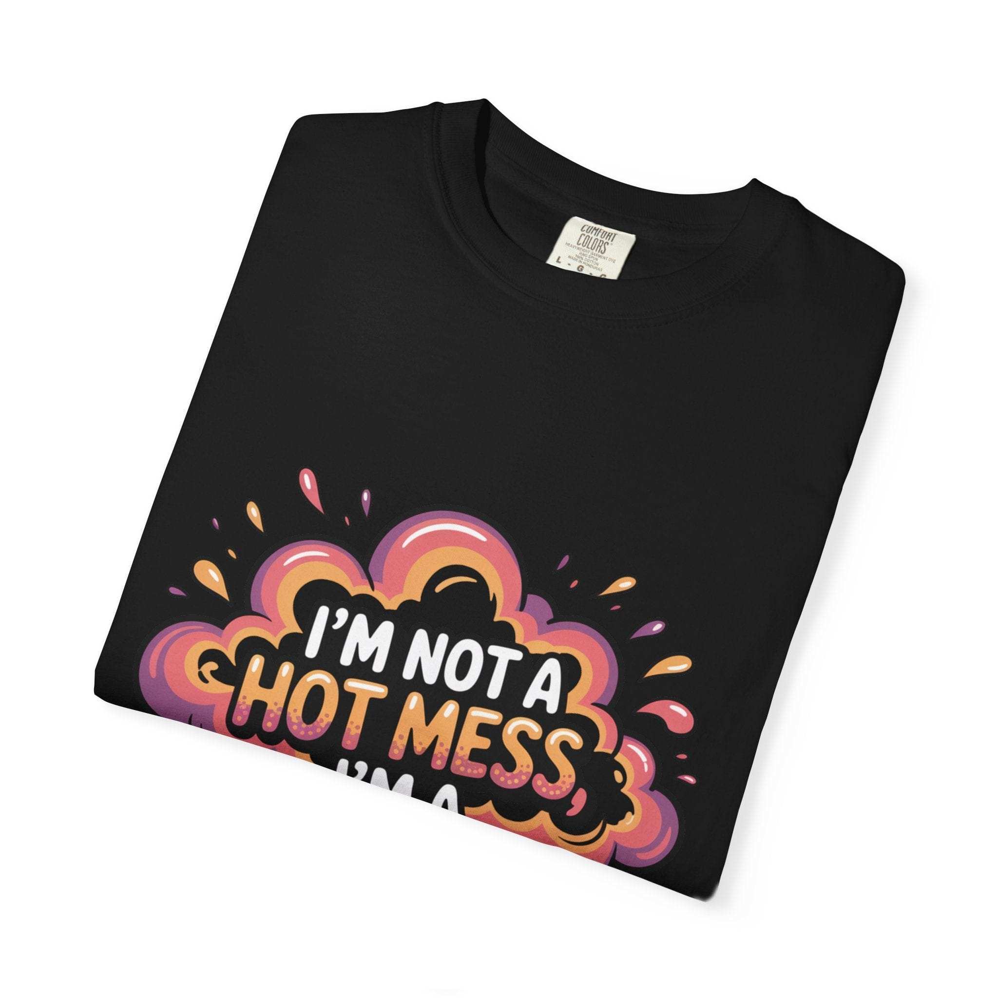 Graphic Tee - Spicy Disaster Unisex Garment-Dyed T-shirt