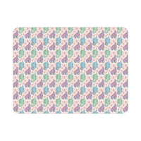 Pastel dinosaur pattern toddler blanket with soft fleece and vibrant colors for cozy comfort
