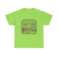 Take Me to the Thrift Shop Vintage Illustration T-Shirt