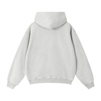 Zip-Through Boxy Fleece Hoodie | Oversized Unisex Streetwear Zip Hoodie