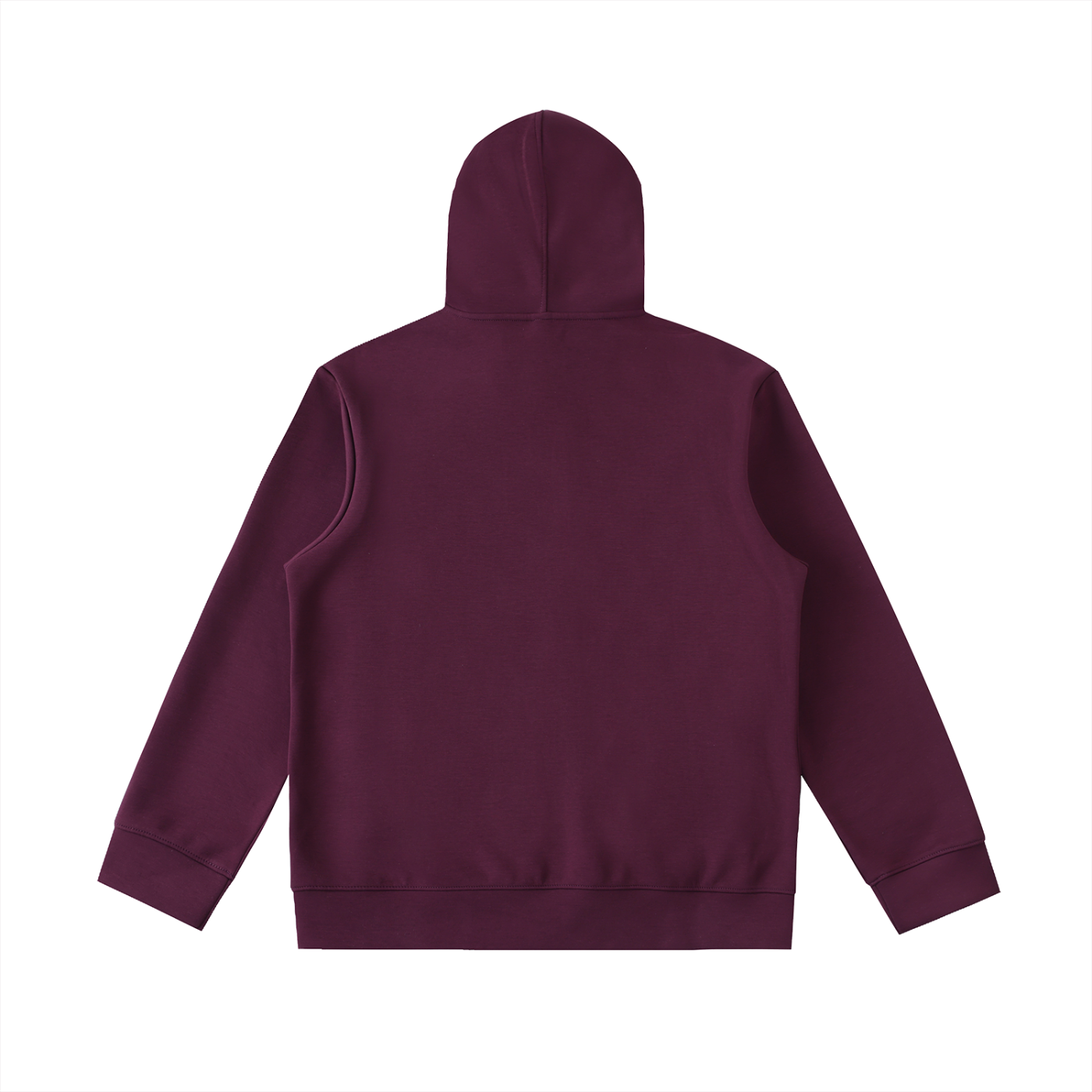 Heavyweight High Neck Zip-Up Hoodie
