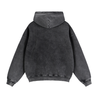 Zip-Through Boxy Fleece Hoodie | Oversized Unisex Streetwear Zip Hoodie