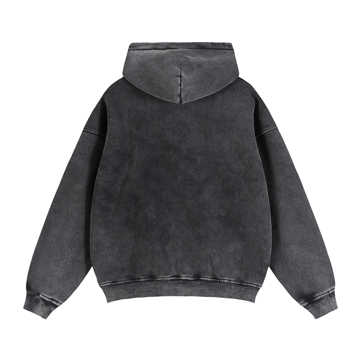 Zip-Through Boxy Fleece Hoodie | Oversized Unisex Streetwear Zip Hoodie