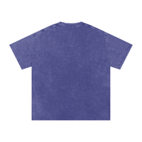 Snow washed oversized cotton t-shirt in black by ODMPOD, featuring a relaxed fit and casual style.