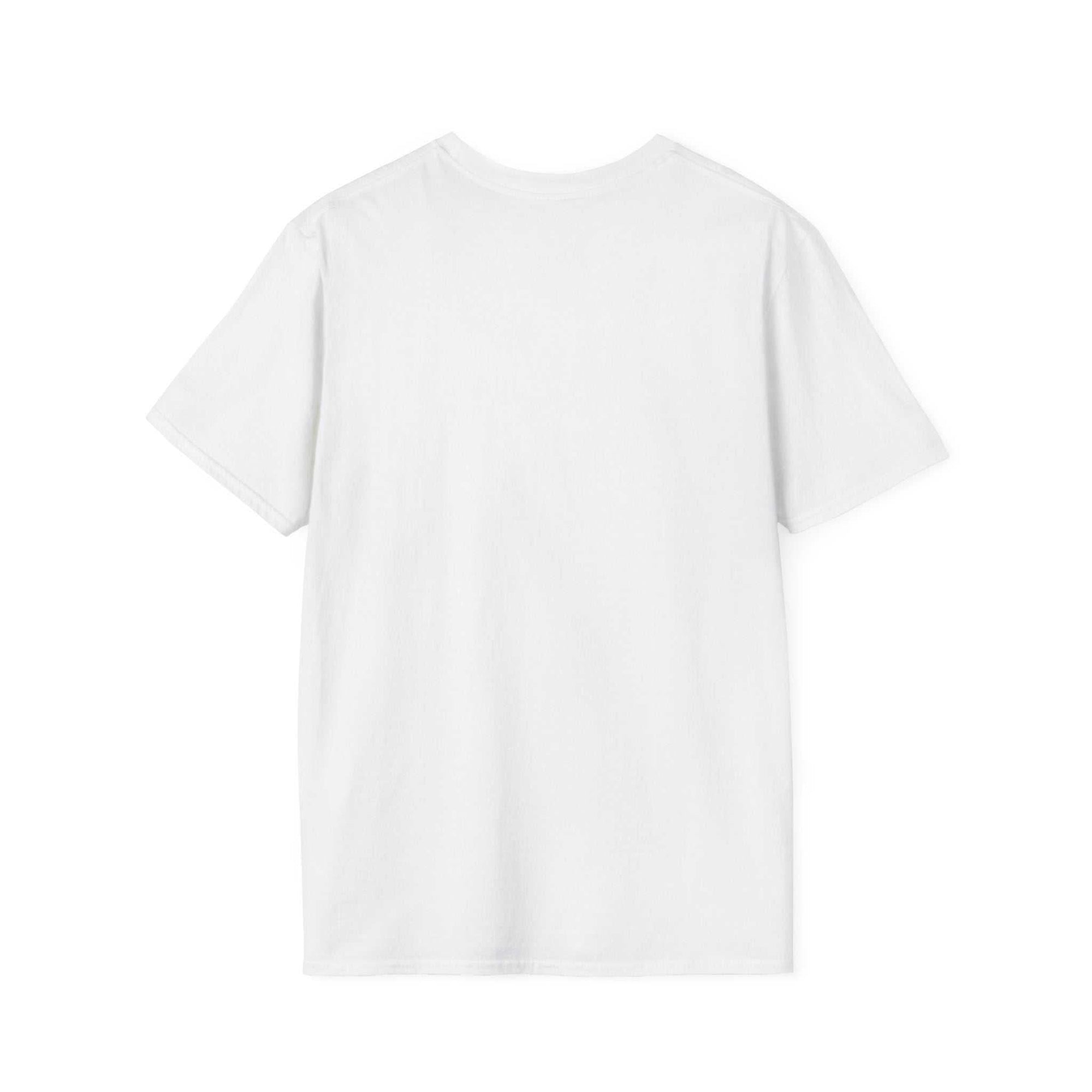 Light blue Christmas t-shirt with 'Holly Jolly Vibes Only' graphic, soft cotton fabric by Printify