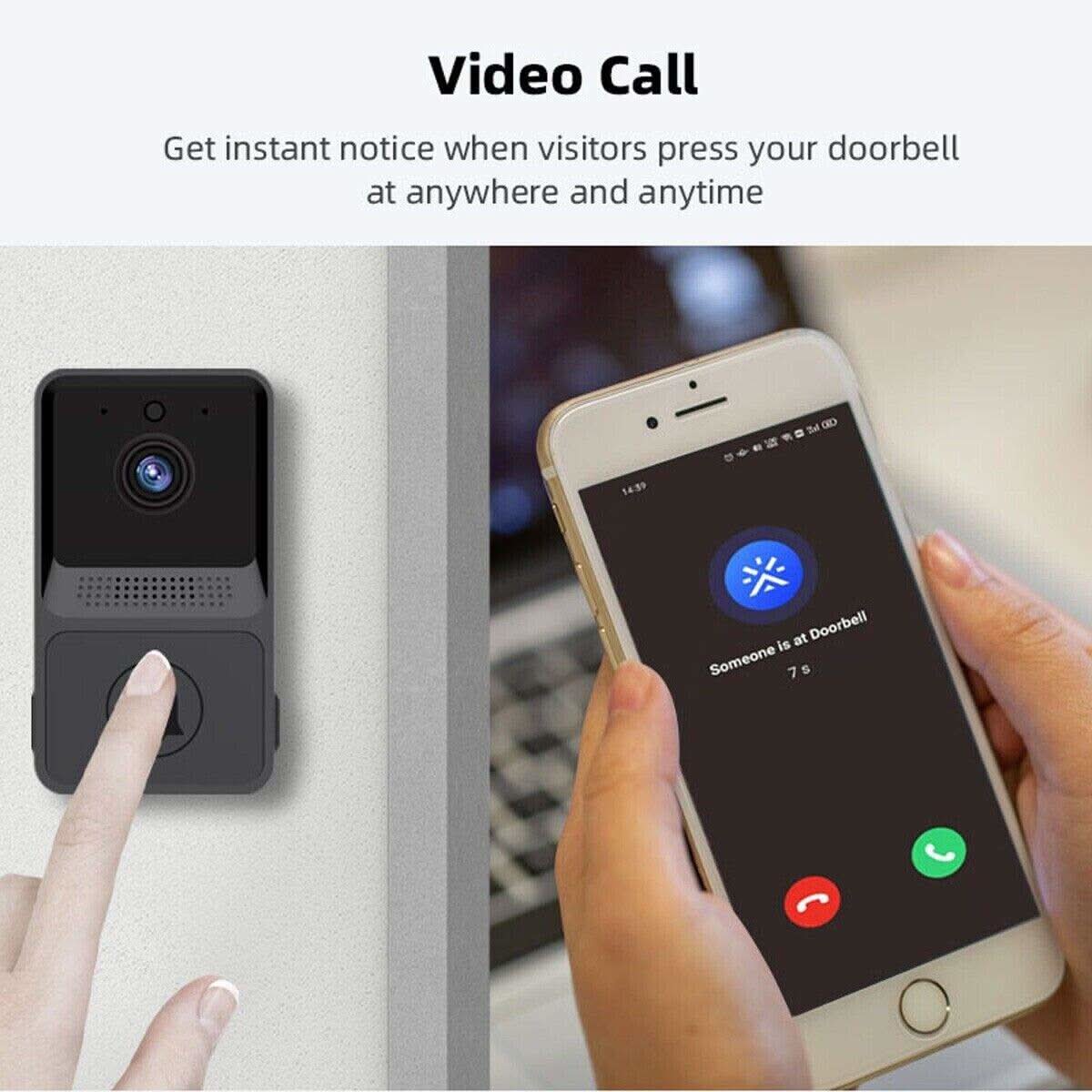 WiFi Enabled Video Doorbell