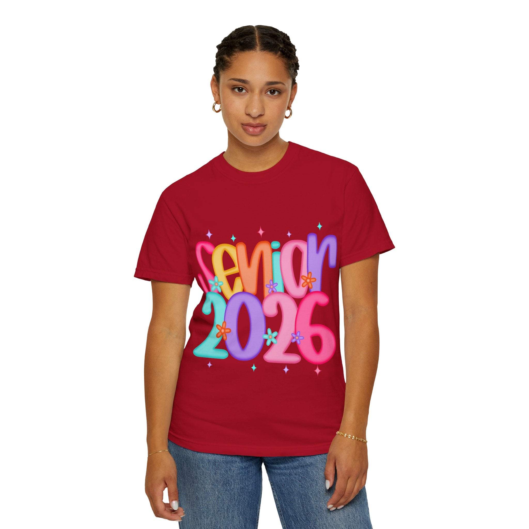 Garment-Dyed T-shirt Senior 2026 Unisex Tee