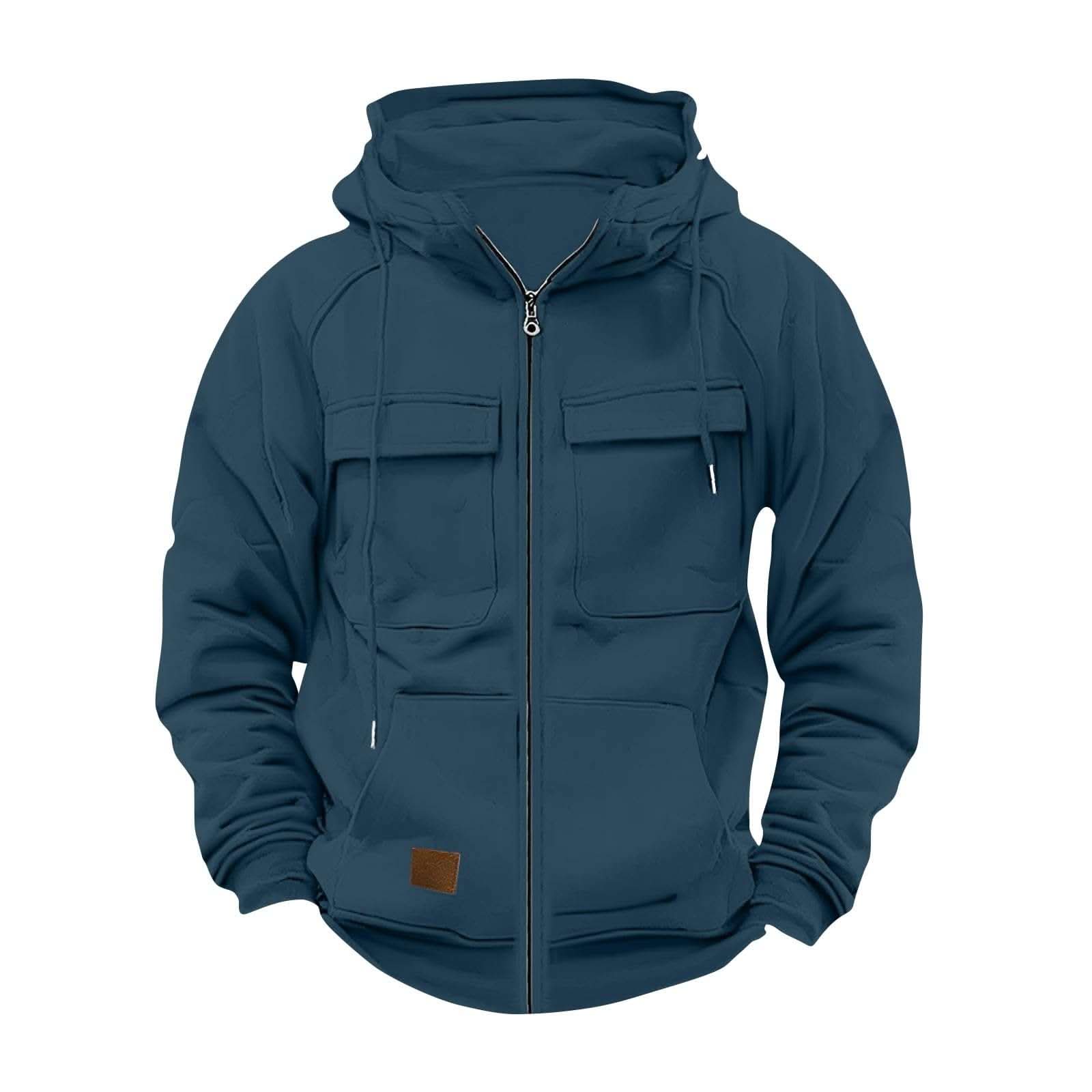 Mens Essential Fleece Hoodie