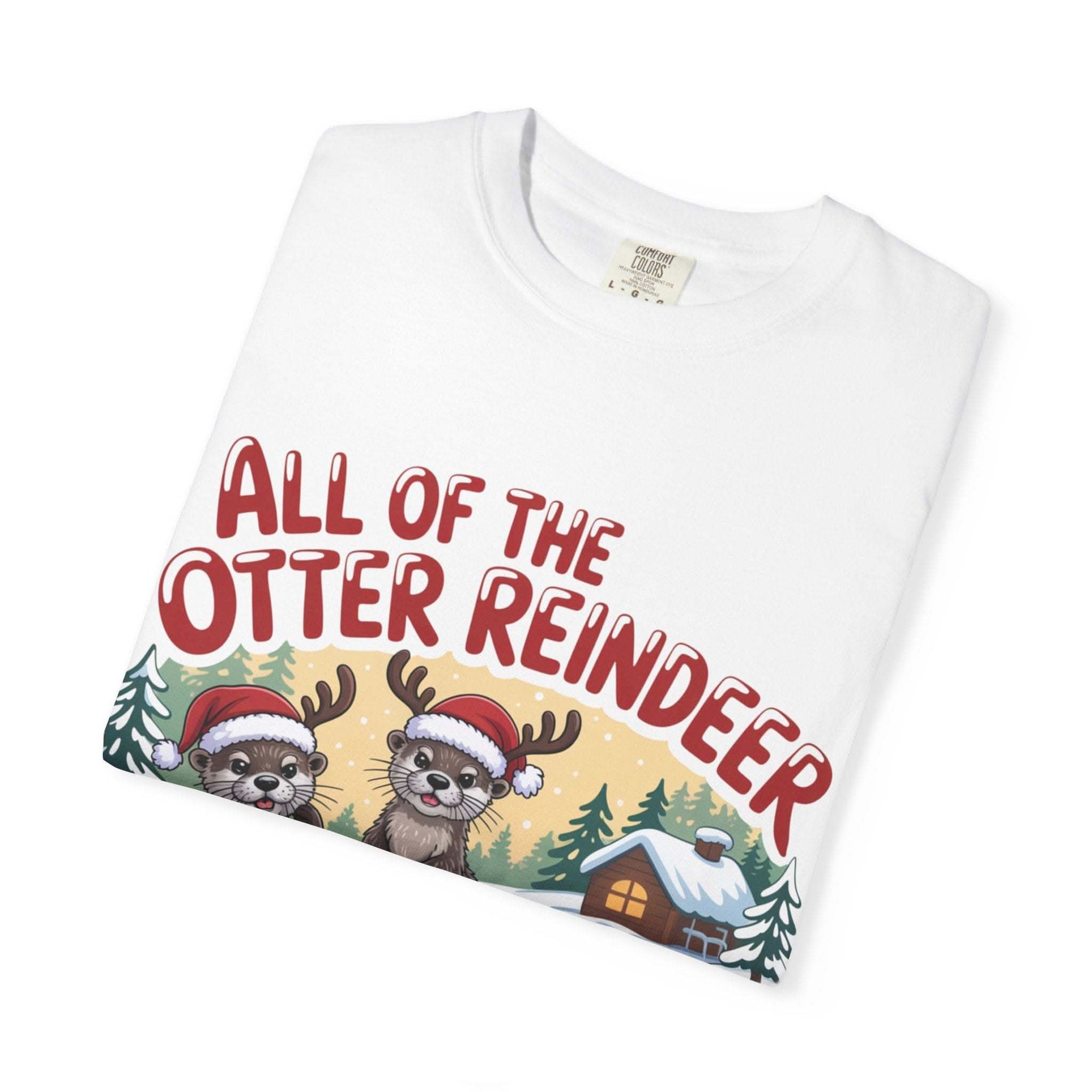 Otter Reindeer Tee
