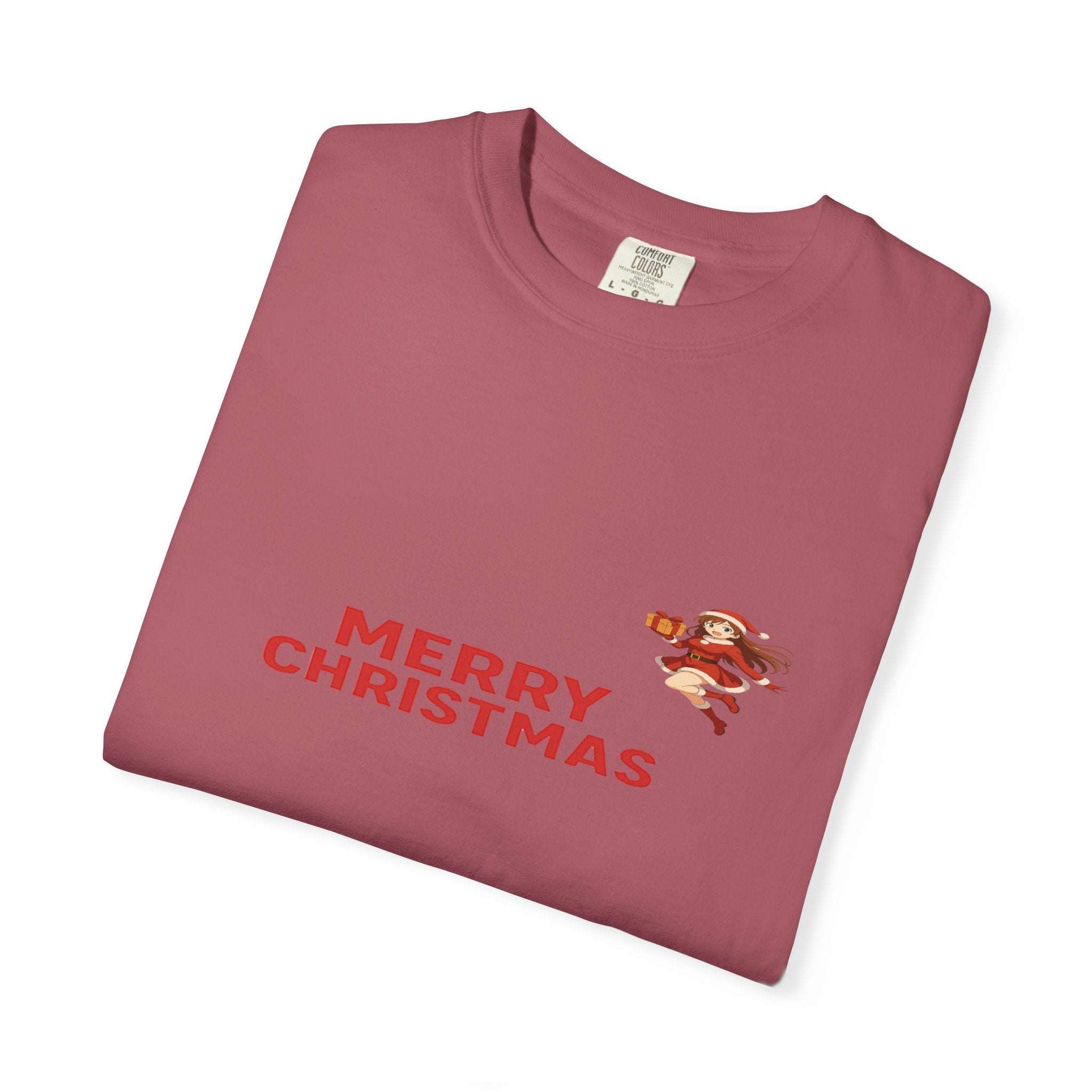 Anime Christmas Santa T-shirt