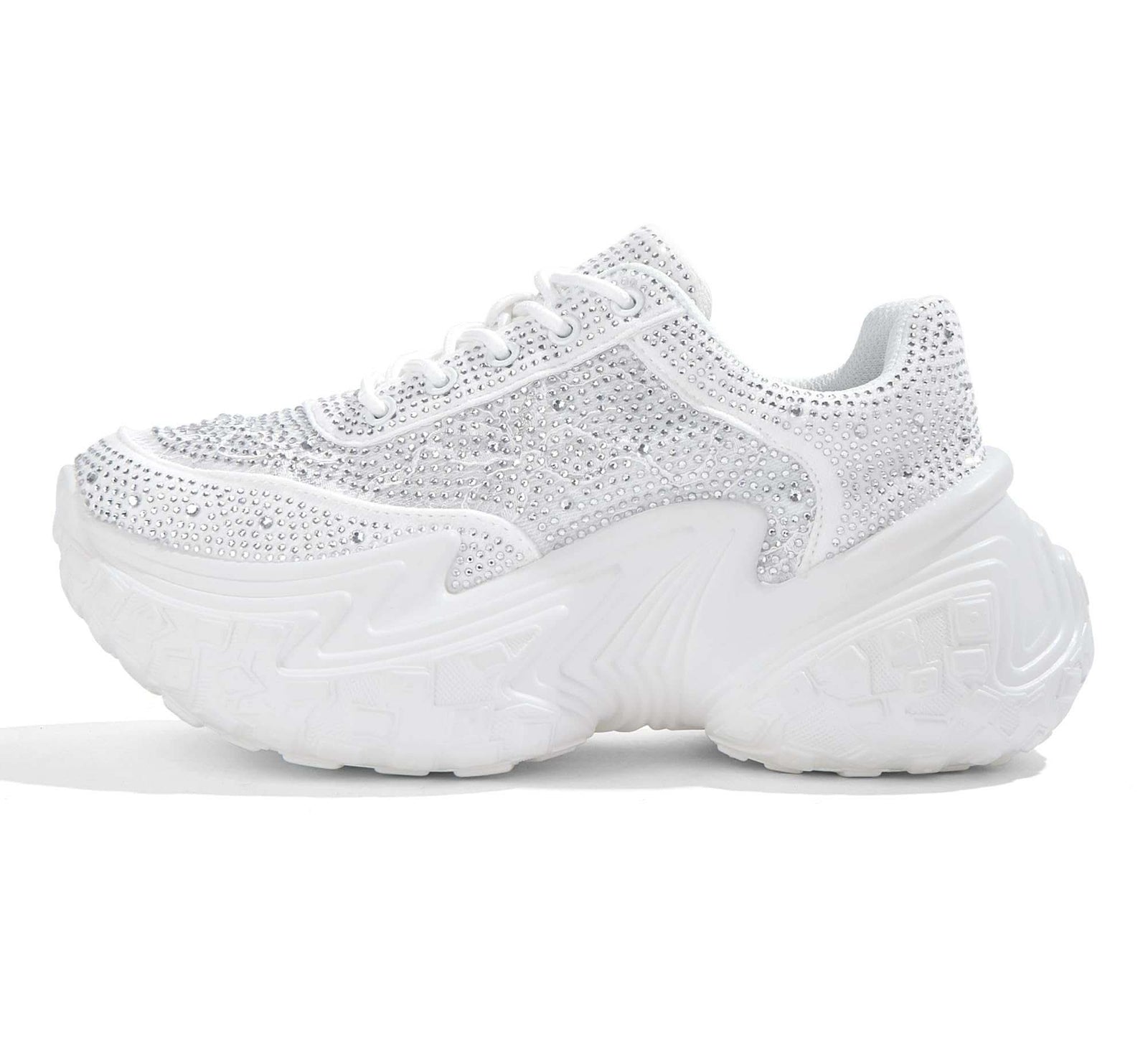 Womens chunky sneakers with bold elevated sole for stylish and comfortable everyday wear