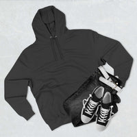 Retro San Diego surfboard graphic fleece hoodie with kangaroo pocket and adjustable hood