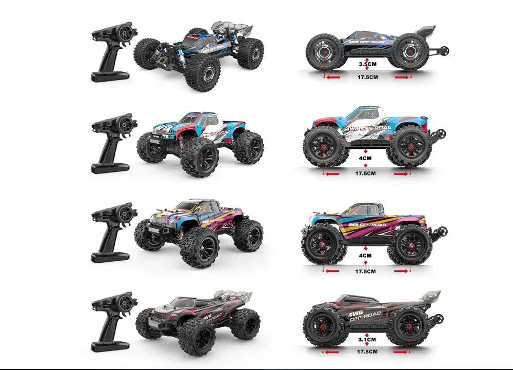 colorful remote control car toys for kids with sleek designs and durable build