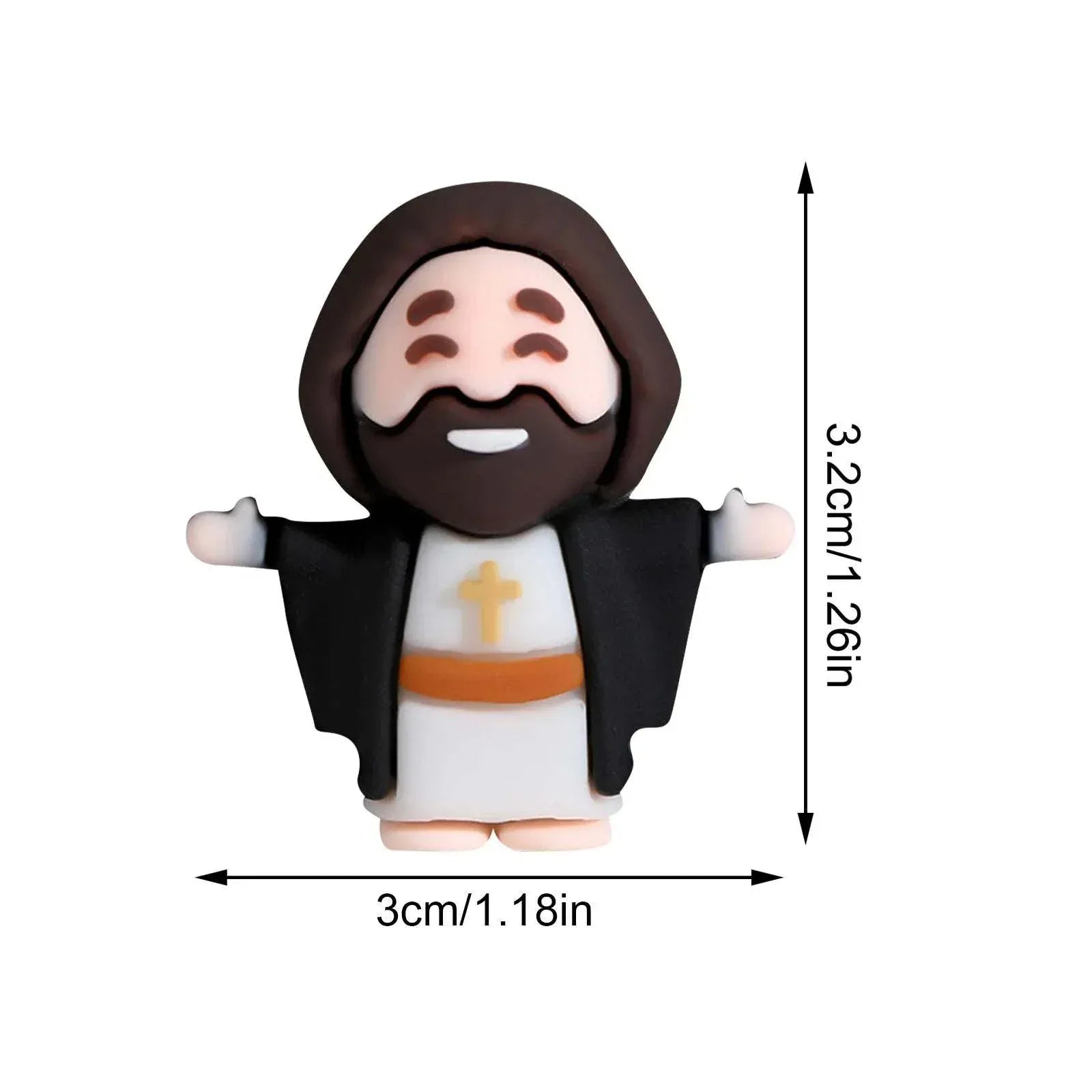 Easter Jesus Toys - Mini Jesus Figurines for Easter & Party Favors.