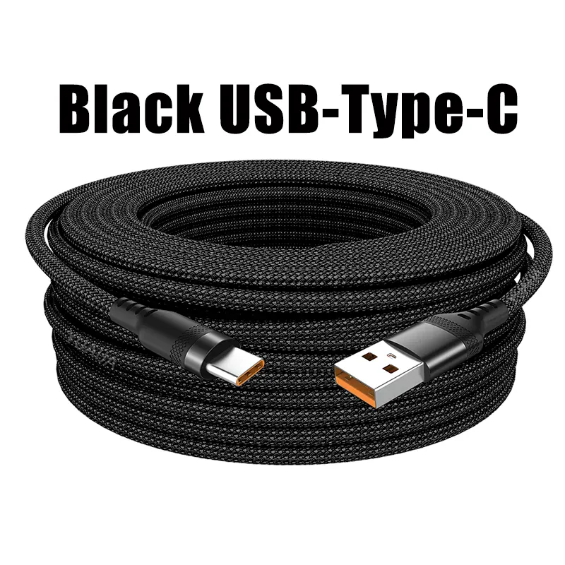 USB Type-C Fast Charging Cable  -  3M, 5M & 8M Data & Power Cables.