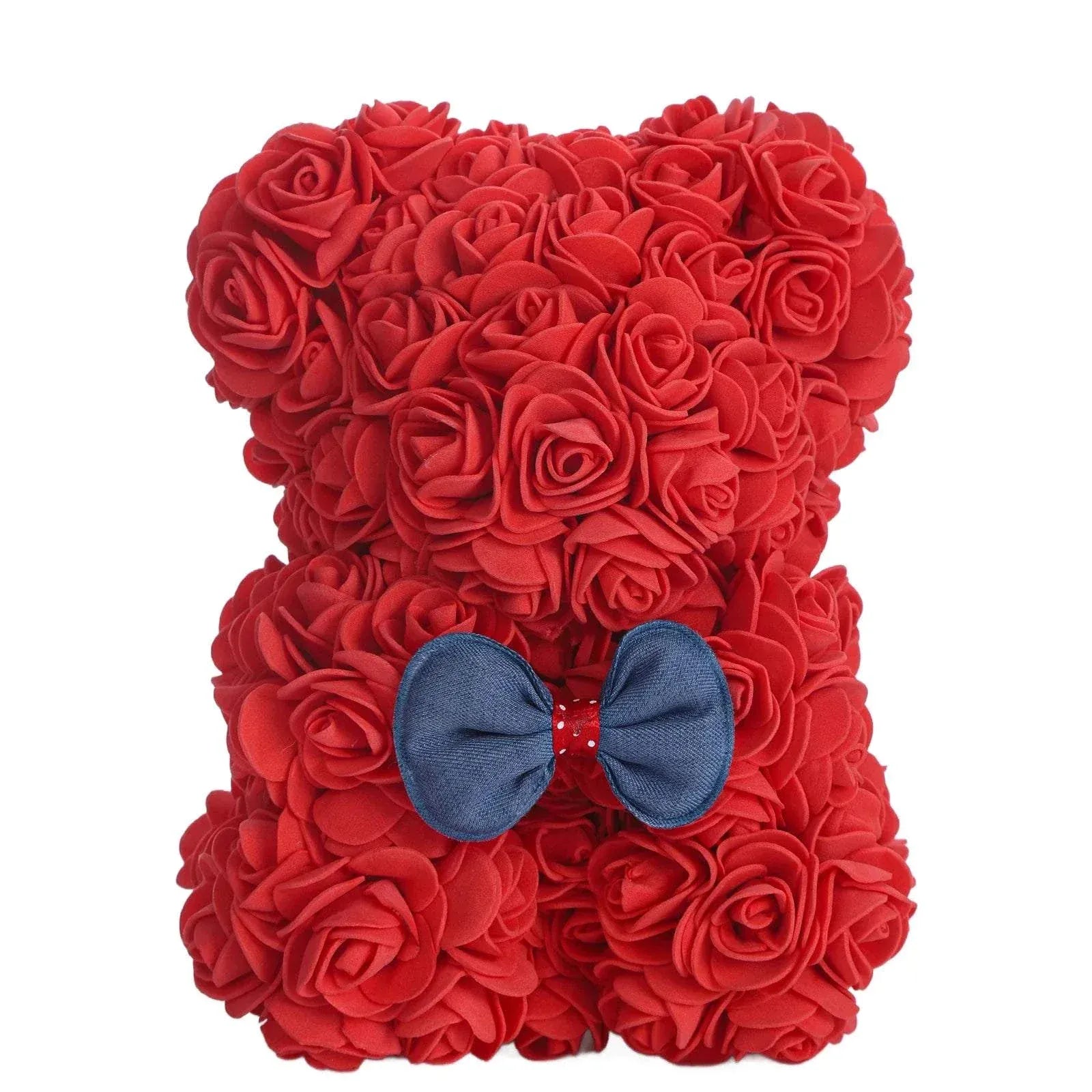 2026 Valentine Day Rose Bear made of soft foam roses in teddy bear shape