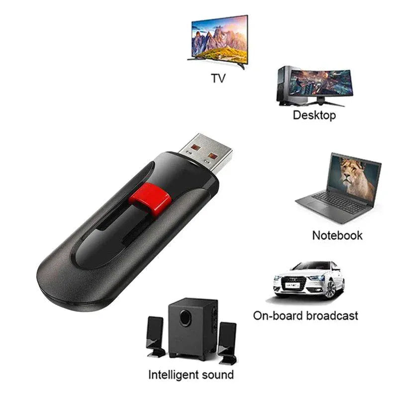 High-speed 2.0 USB Flash Drive by Teninoventures in various capacities for secure, portable data storage and fast file transfer