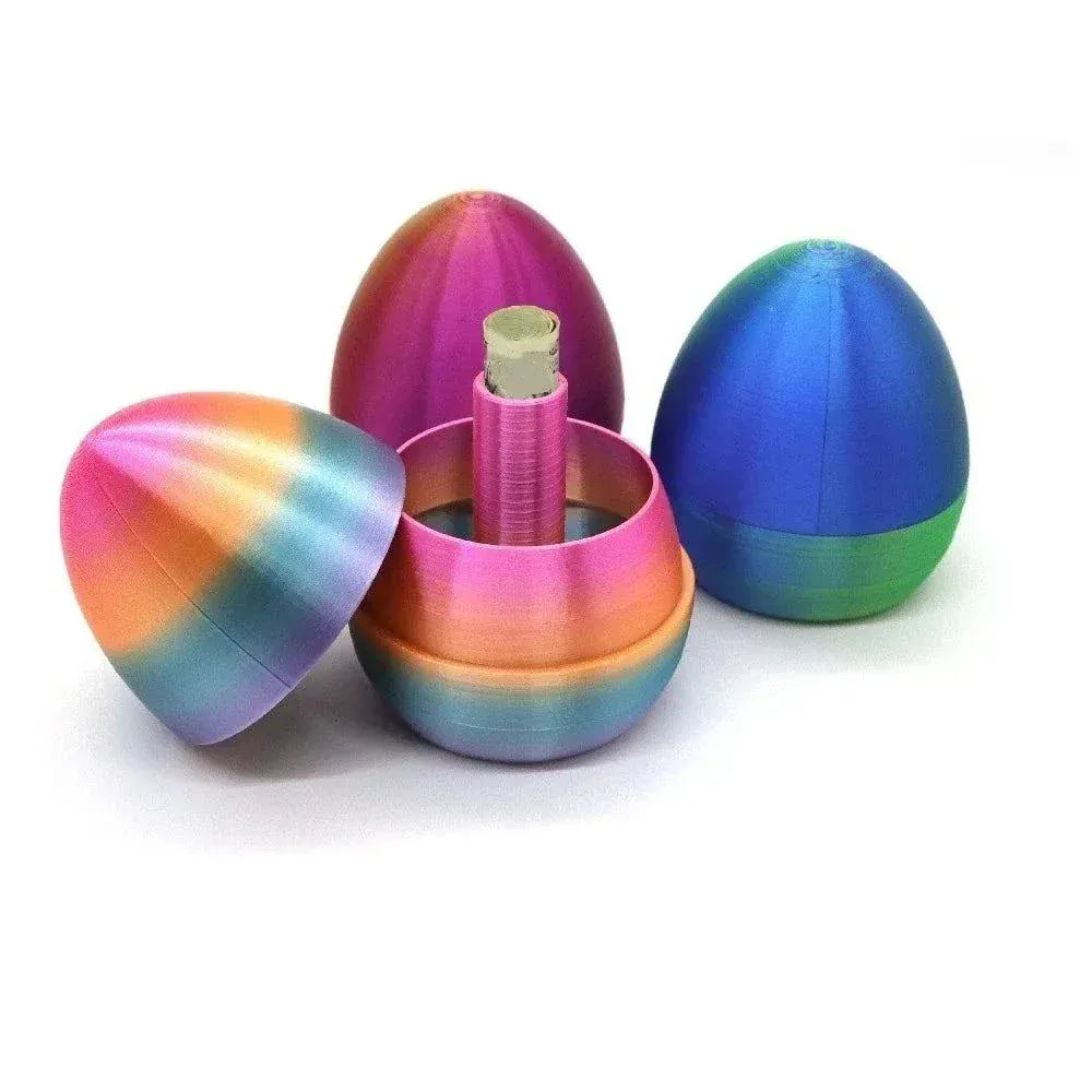 Annoying 3D Printed Easter Egg- Funny Plastic Interactive Egg Ornament