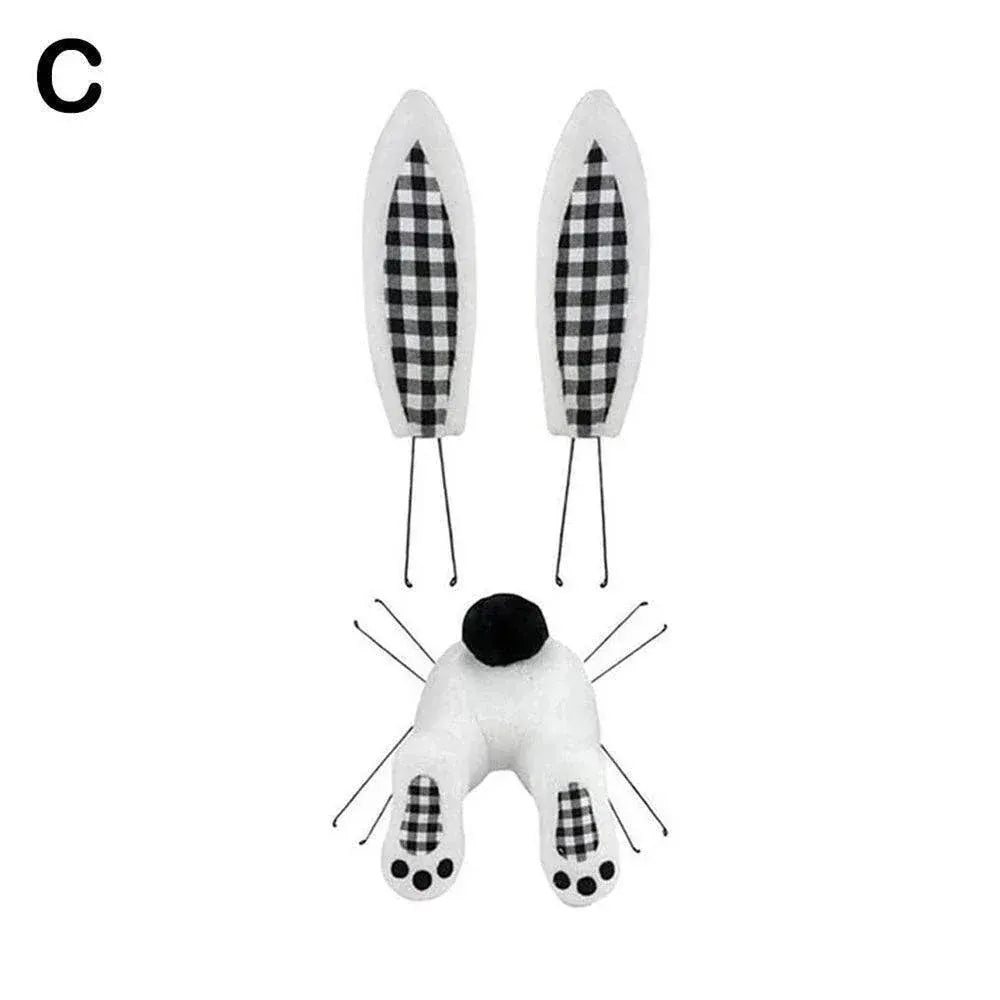 Easter Rabbit Bunny Butt Wreath Kit – Spring Door Decoration for Home