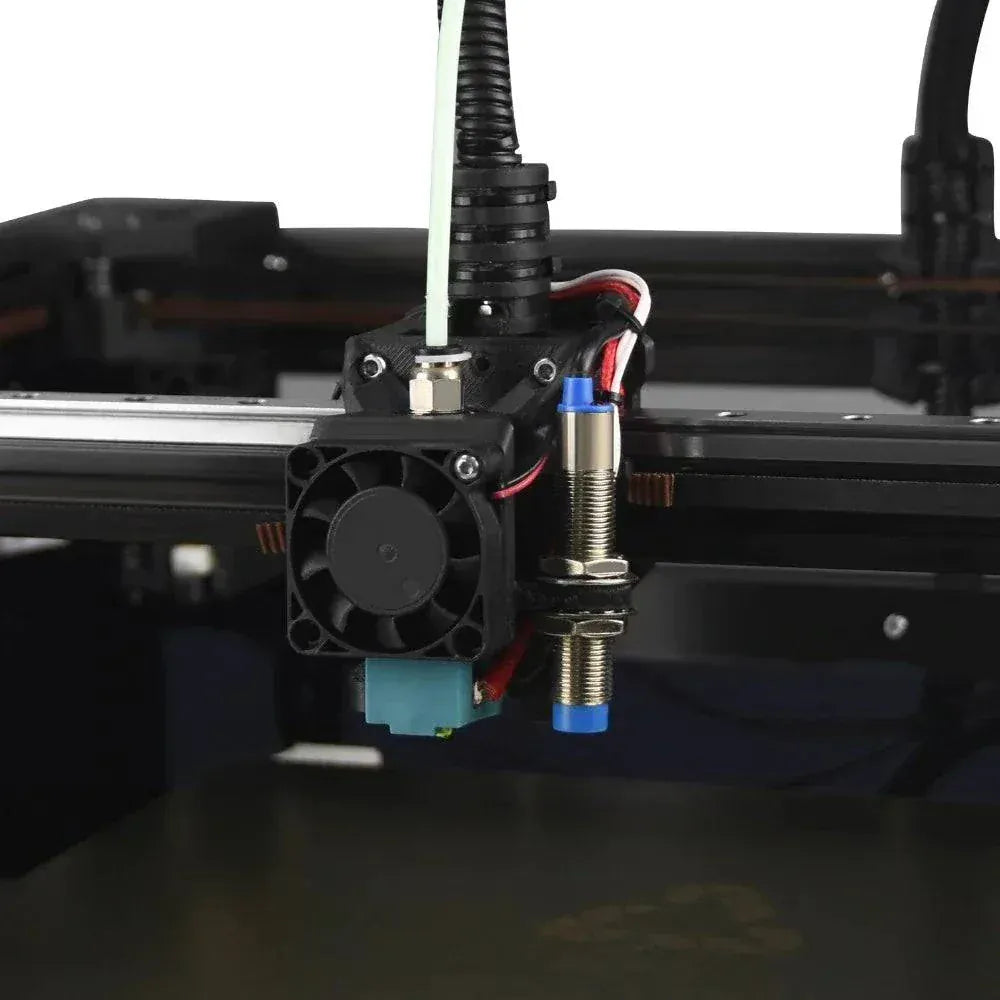 Compact 3D printer cooling fan for efficient filament cooling and improved print quality