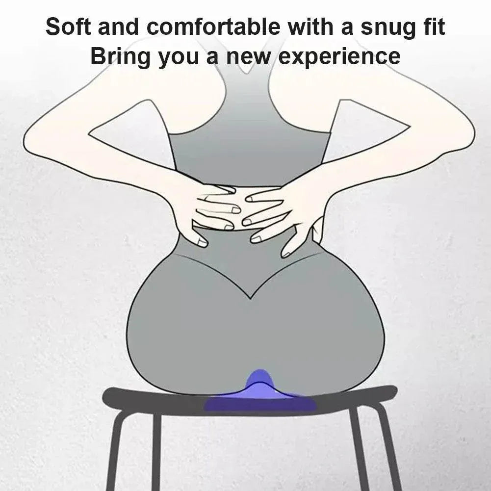 Electric rechargeable Pelvic Floor Muscle Trainer massage cushion for hip and leg strength training