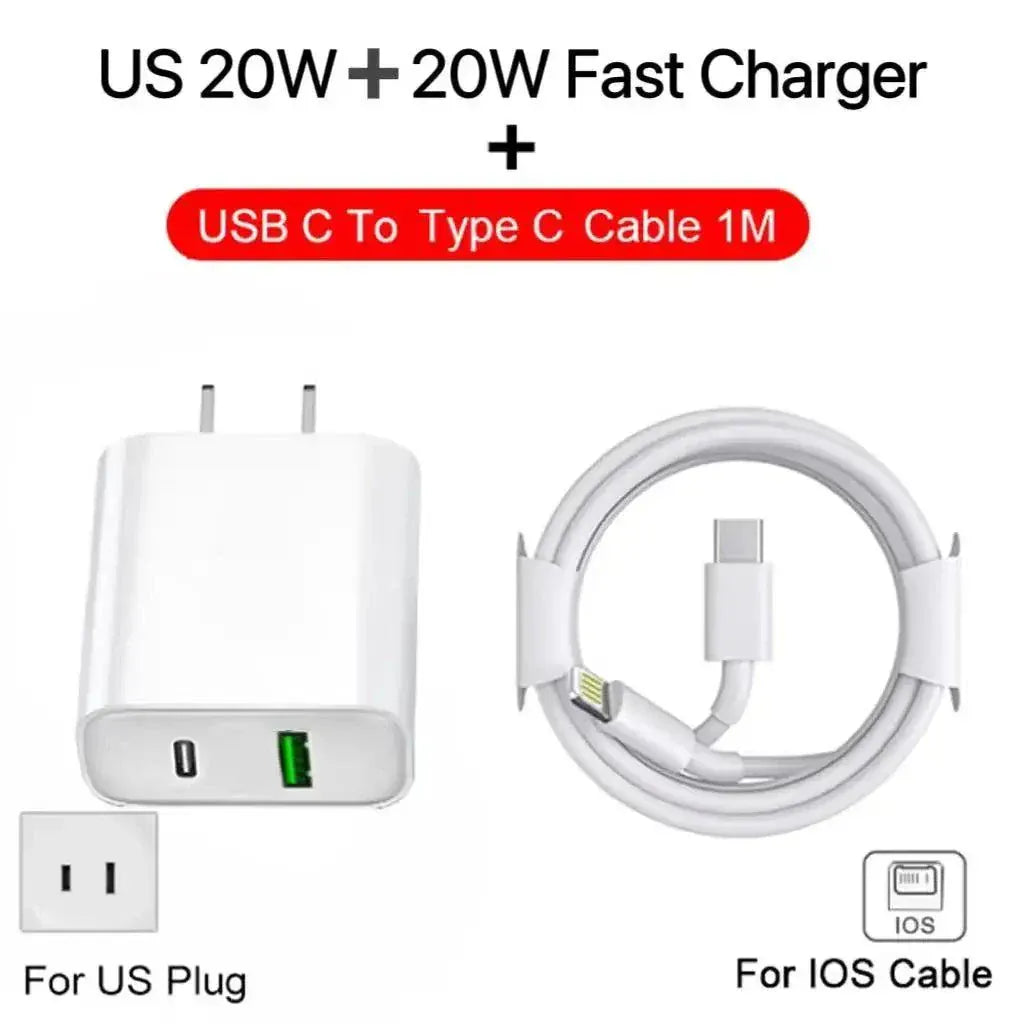 35w PD Fast Charger USB-C adapter for iPhone and iPad rapid charging
