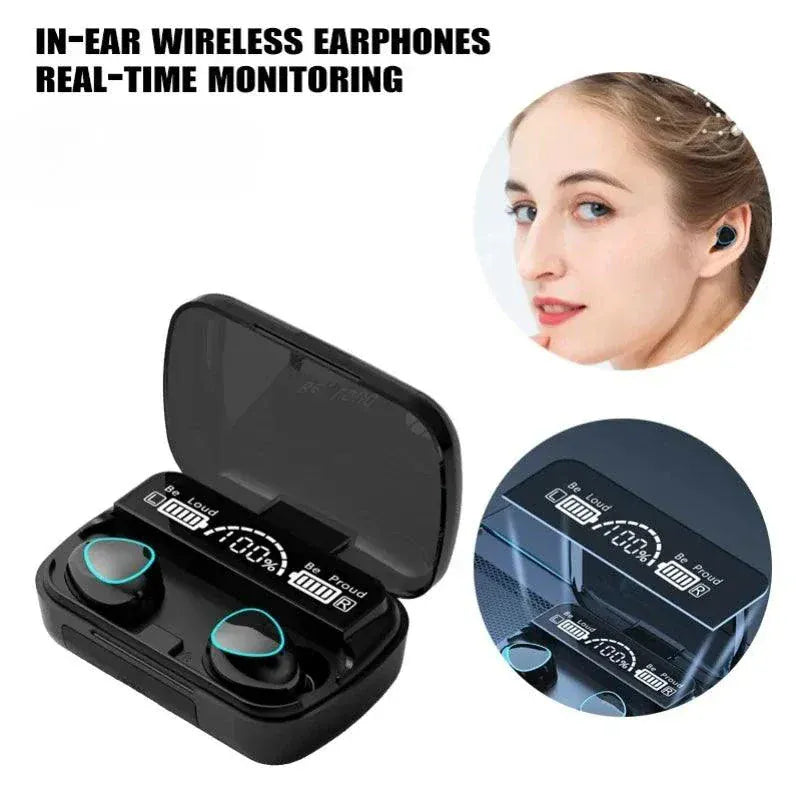Bluetooth Headphones - Original M10 Wireless Noise Canceling Earpods