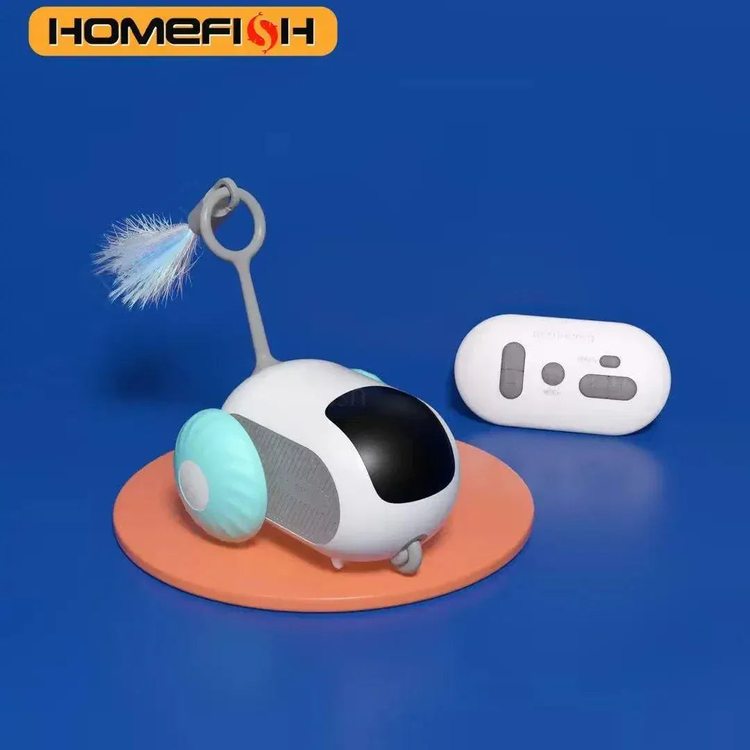 Smart Cat Car -  Interactive Remote Controlled Toy for Cats & Dogs.