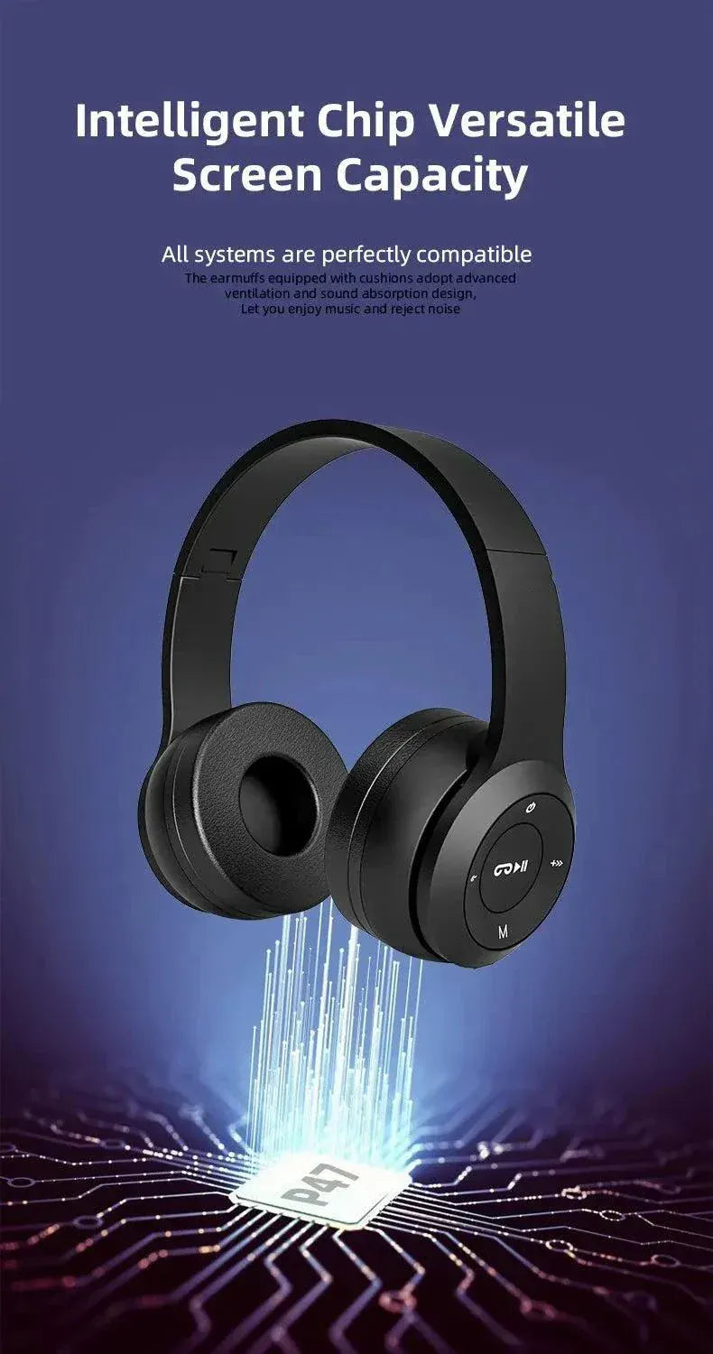 P47 Wireless bluetooth headphone