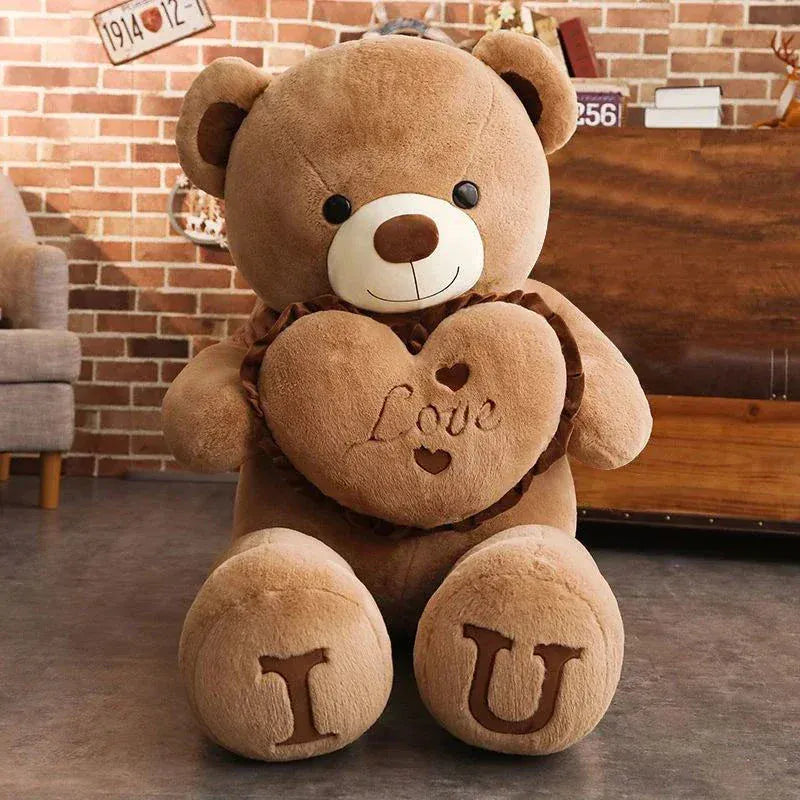 Valentine Day Gift: 80/100Cm Big LOVE Plush Toy Bear for lover Gifting