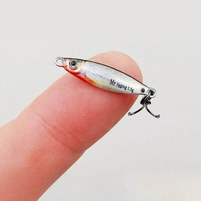 Micro Sized Iron Plate Bait - Mini VIB Lure for Fishing 1.5/3/5g bait