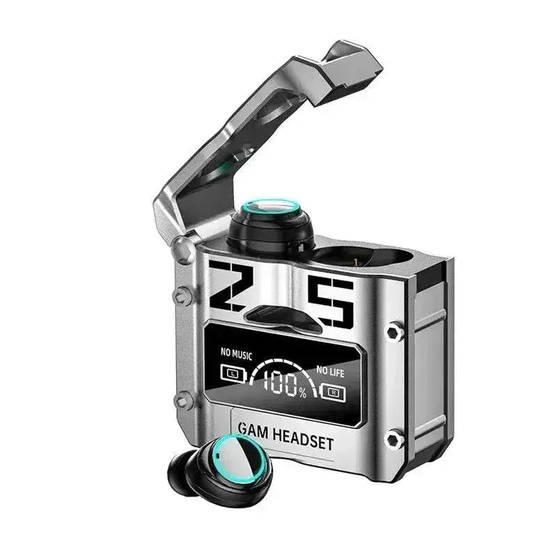 TWS Bluetooth wireless headphones with noise reduction and touch control for clear sound and deep bass