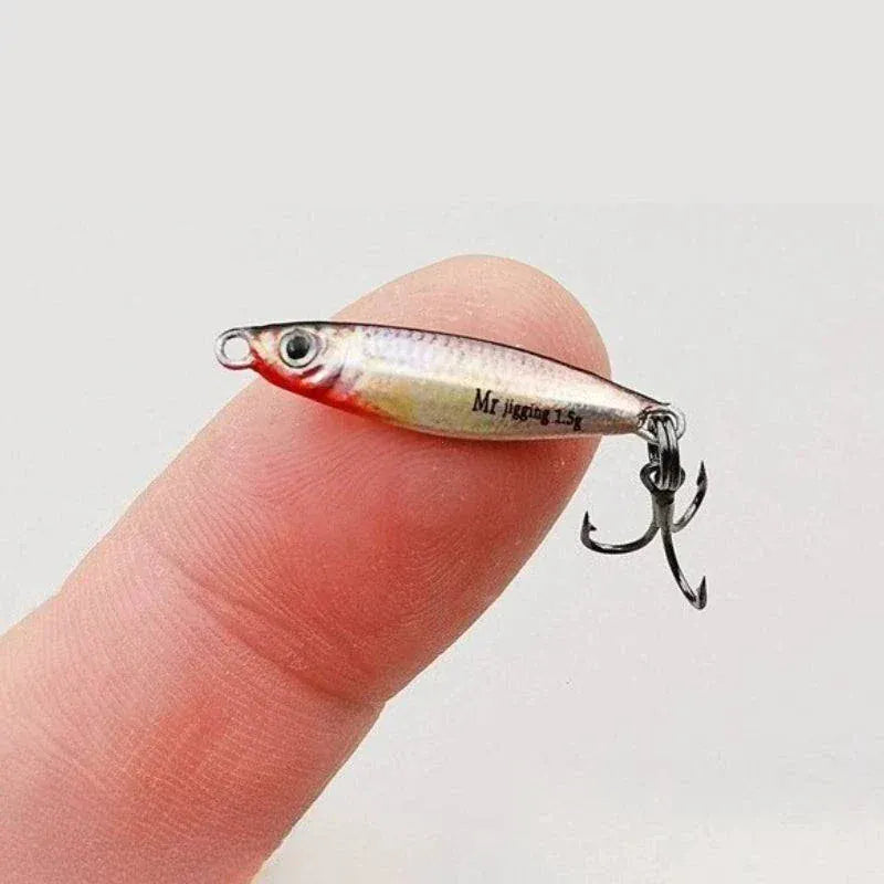 Micro Sized Iron Plate Bait - Mini VIB Lure for Fishing 1.5/3/5g bait