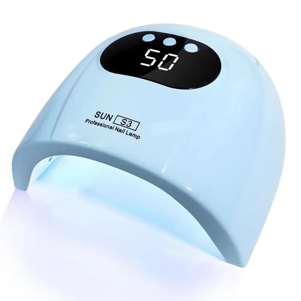 Professional UV LED Nail Lamp with 24 LED beads and LCD timer for fast gel nail curing