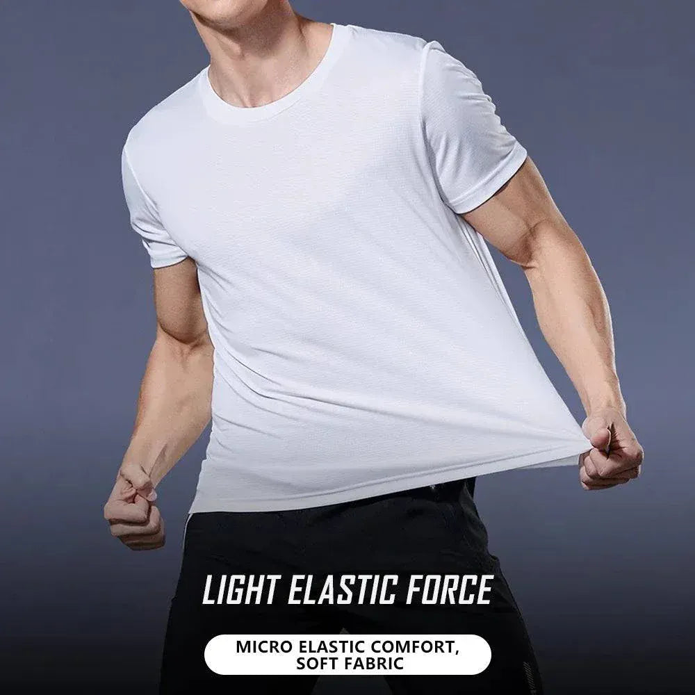 Mens Quick Dry T-Shirt - Lightweight, Moisture Wicking Gym T-shirt.