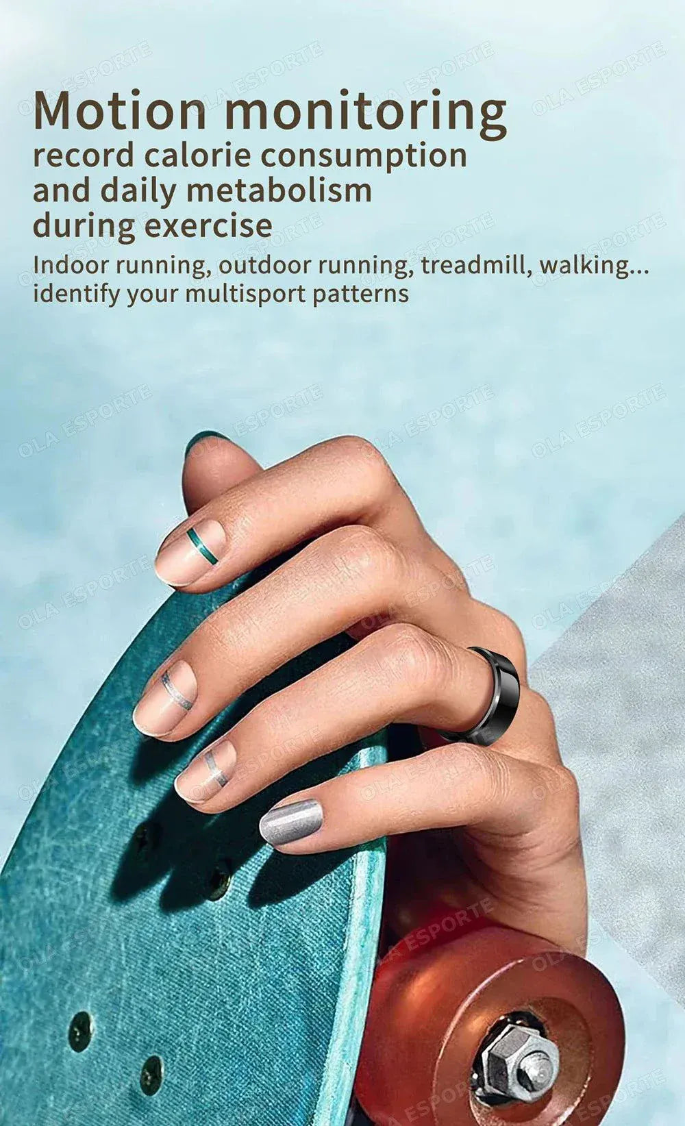 2026 Smart Ring 2026 health and fitness tracker monitoring sleep heart rate blood pressure oxygen levels IP68 waterproof design