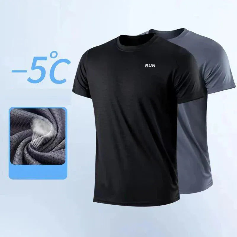 Mens Quick Dry T-Shirt - Lightweight, Moisture Wicking Gym T-shirt.
