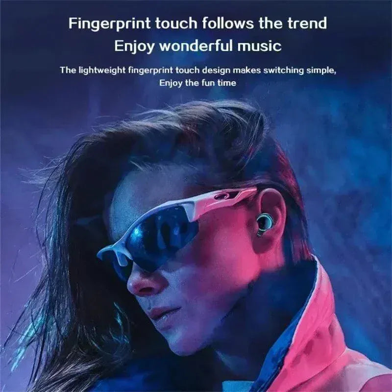 TWS Bluetooth wireless headphones with noise reduction and touch control