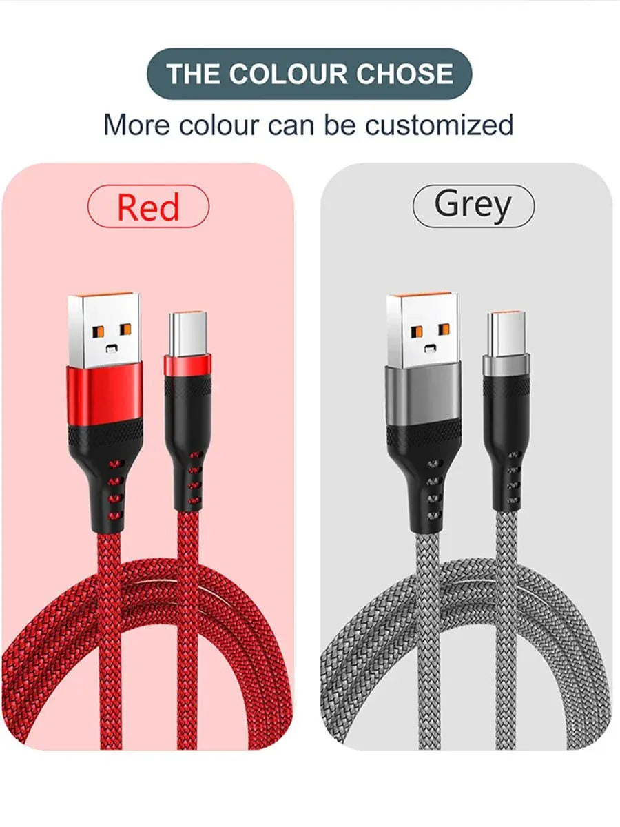 USB Type-C Fast Charging Cable  -  3M, 5M & 8M Data & Power Cables.
