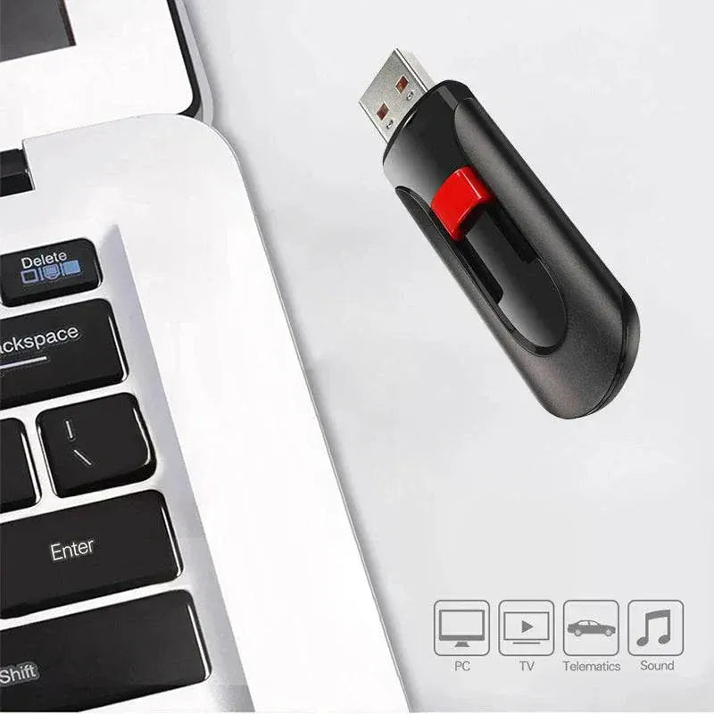 High-speed USB Flash Drive by Teninoventures available in 4-128GB compact storage options