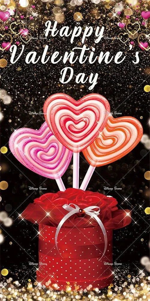 Valentine Day Door Cover with red roses and love-themed design for romantic celebrations