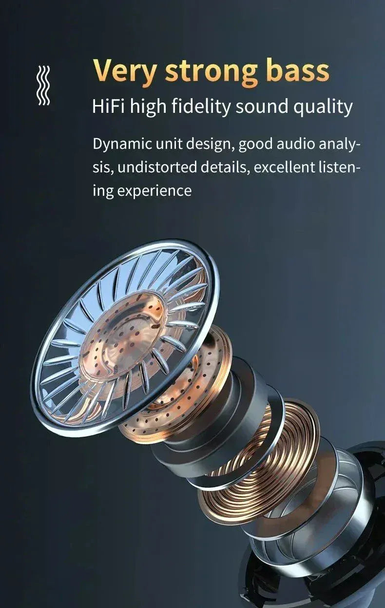 Bluetooth Headphones - Original M10 Wireless Noise Canceling Earpods