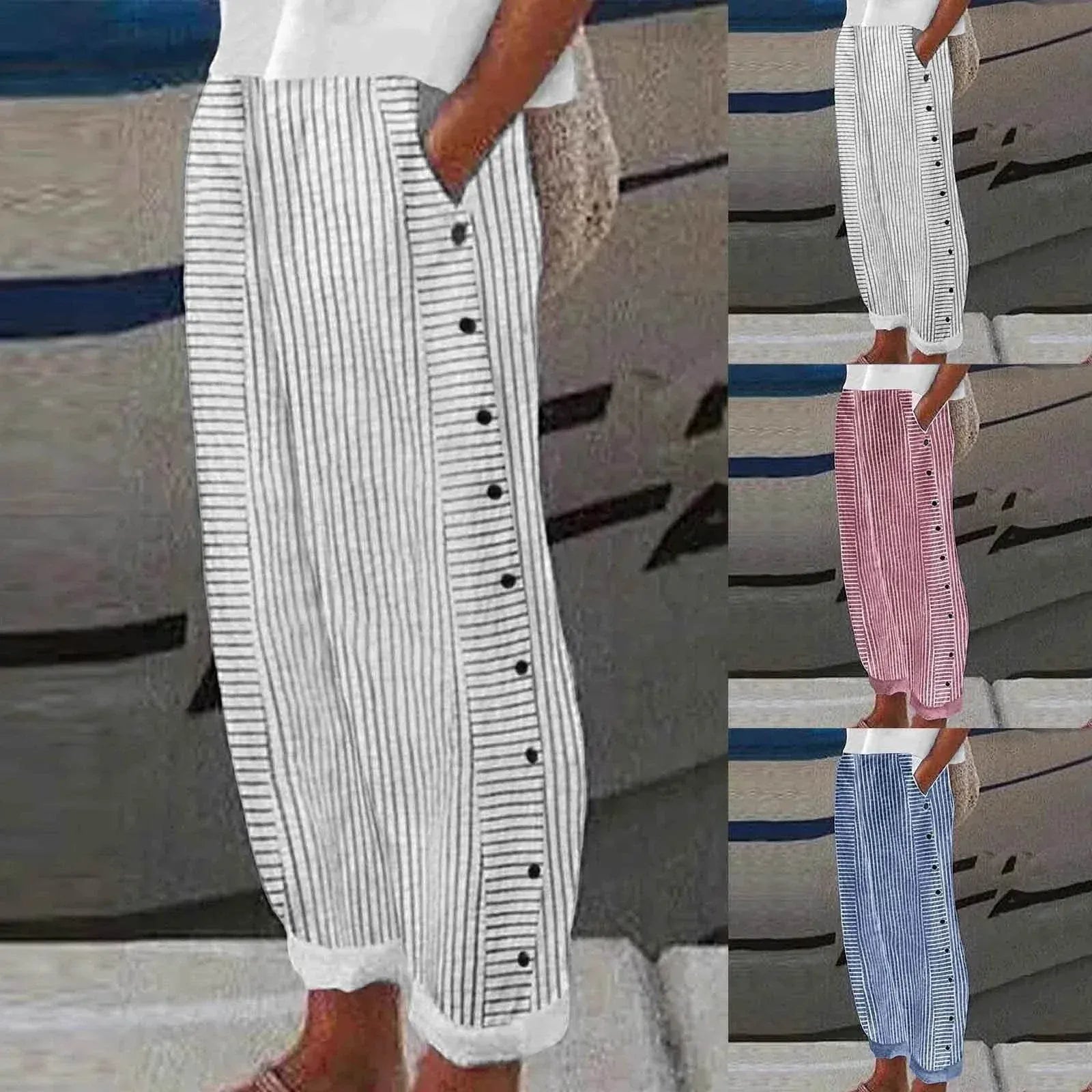 Long Linen Pants