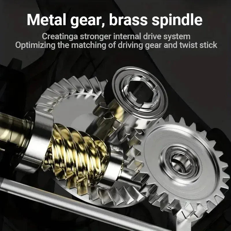 ROOBLINOS Reel ultra light 5.2:1 gear ratio CNC metal spool spinning fishing reel for freshwater and saltwater fishing