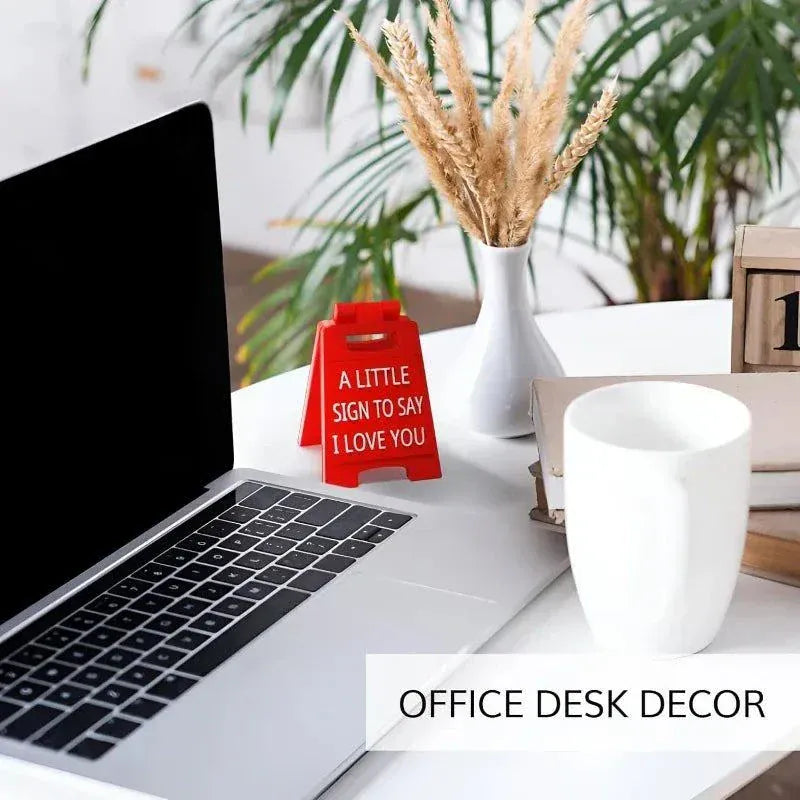 Romantic "I Love You" Valentine gift sign for Valentines Day gifts and home décor