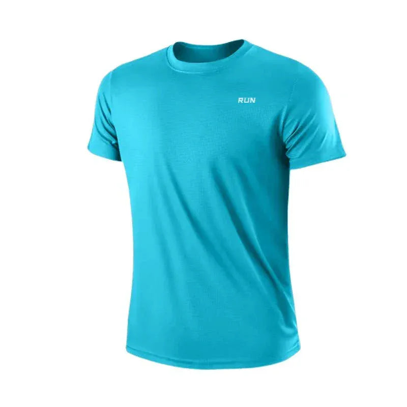Mens Quick Dry T-Shirt - Lightweight, Moisture Wicking Gym T-shirt.