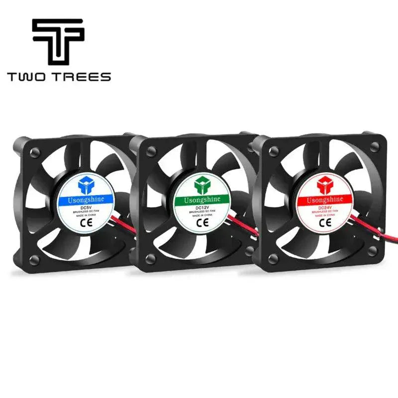 Compact 3D printer cooling fan with efficient airflow and durable motor for improved print quality