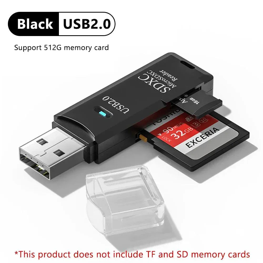 Micro TF sd card Reader - High-Speed USB 3.0 Card Reader PC & Laptops